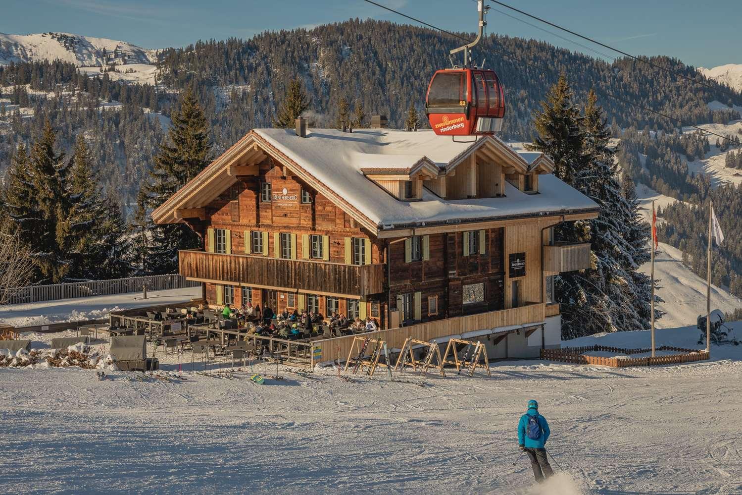 Rinderberg Swiss Alpine Lodge Zweisimmen Exterior foto