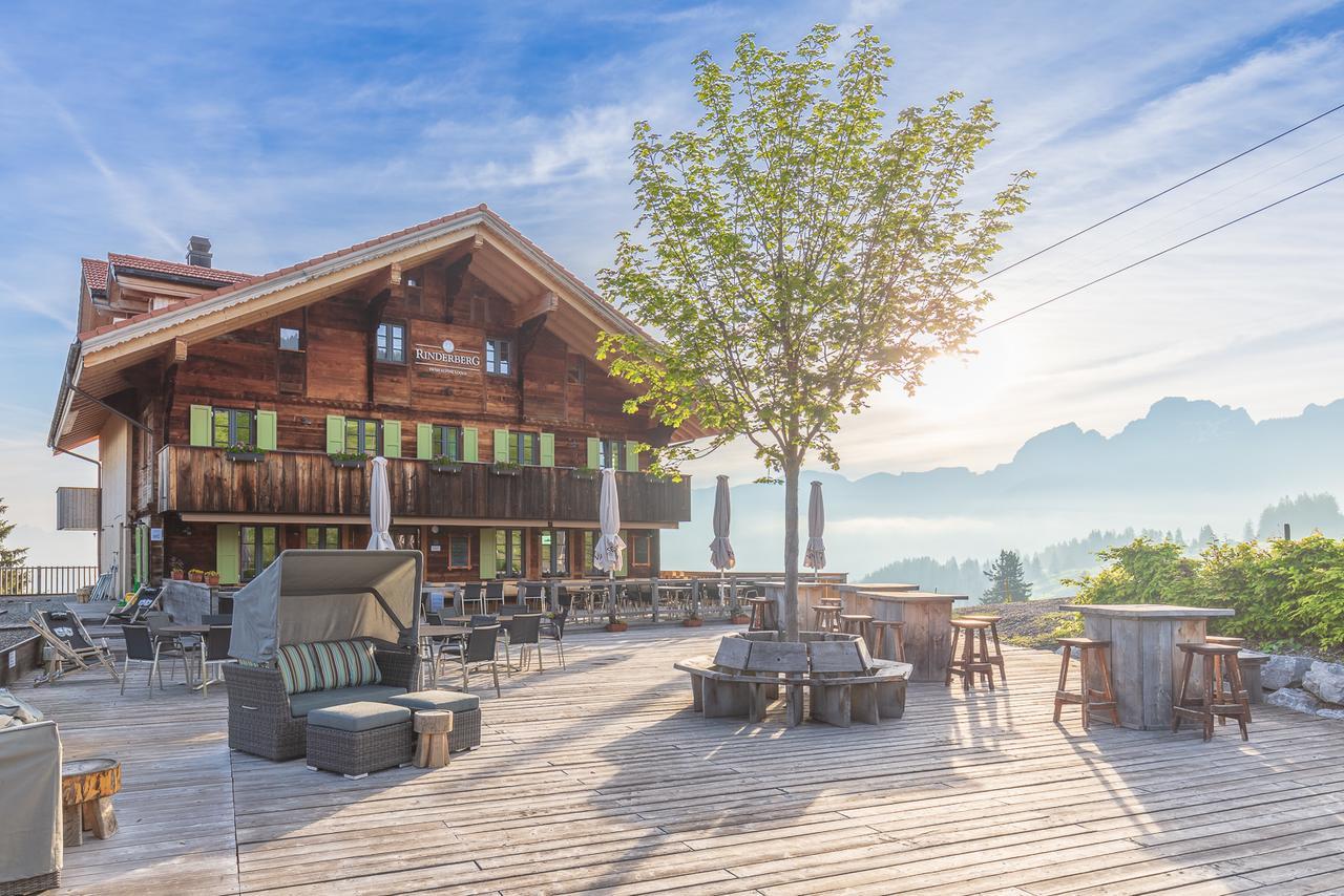 Rinderberg Swiss Alpine Lodge Zweisimmen Exterior foto